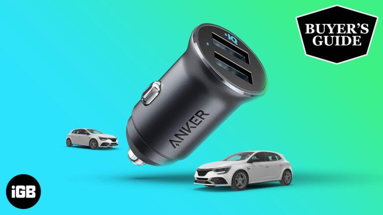 Best car chargers for iPhone in 2024