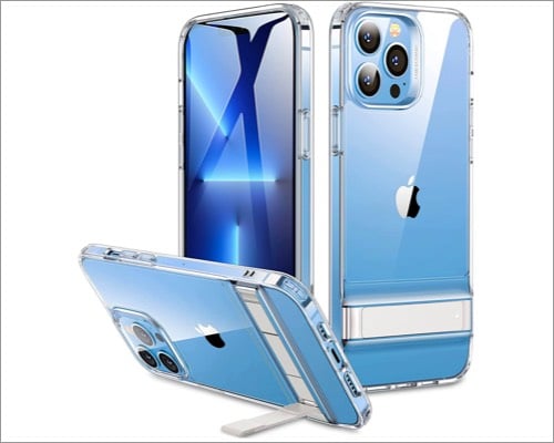 ESR iPhone 13 Pro Max Clear Case with Kickstand