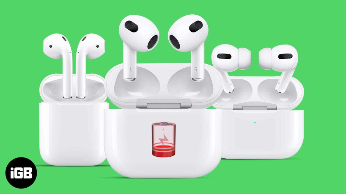 How to maintain the health of your airpods batteries