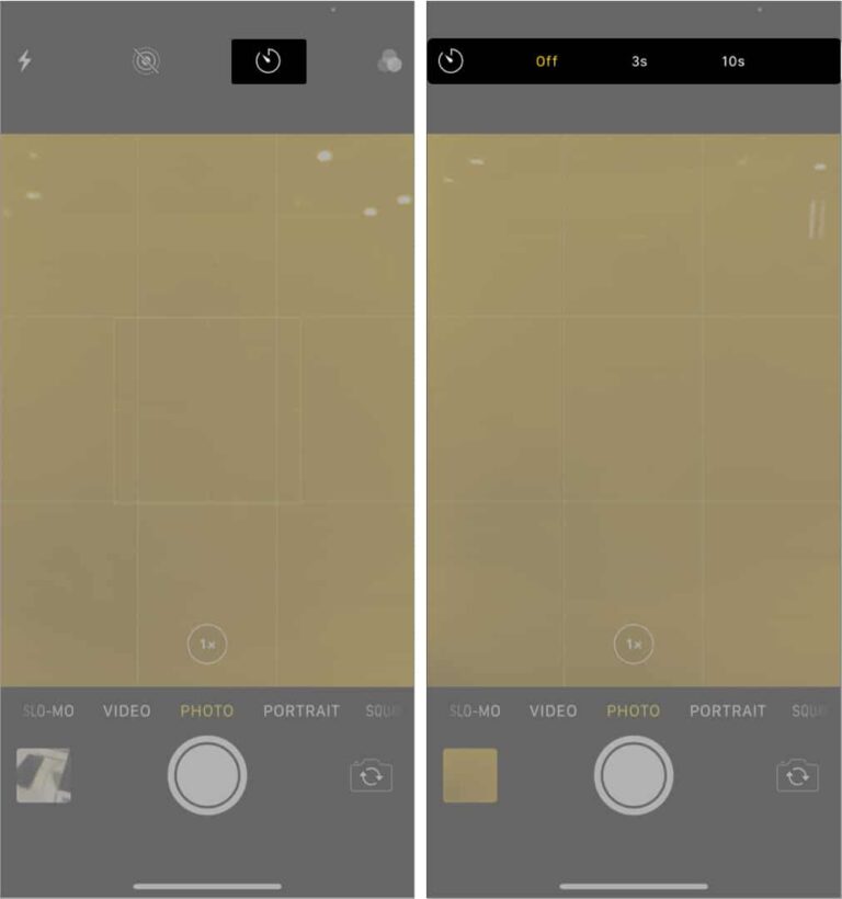 How To Use The Timer On IPhone Camera IGeeksBlog