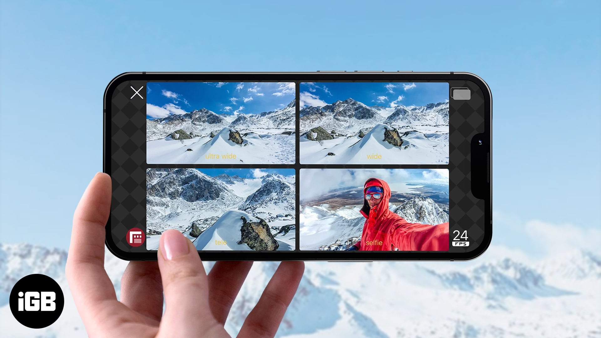 How to use both cameras on iPhone at the same time iGeeksBlog How to use both cameras on iphone