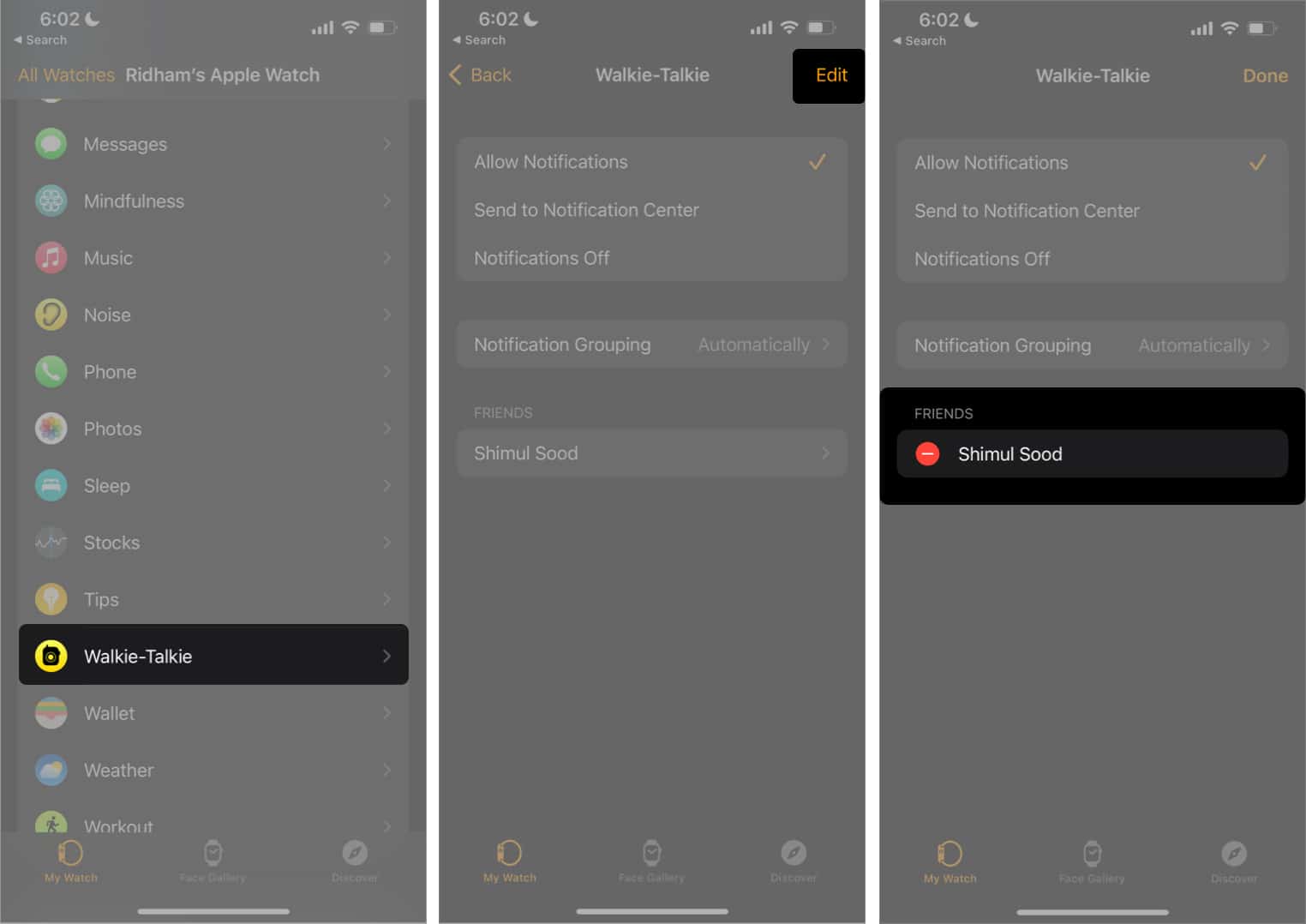 How to use Walkie Talkie on Apple Watch  - 47