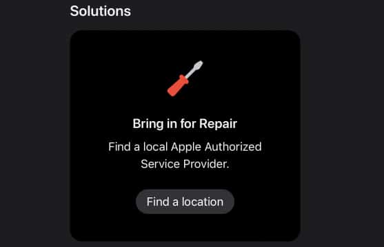 Replace the battery in iPhone Through Apple