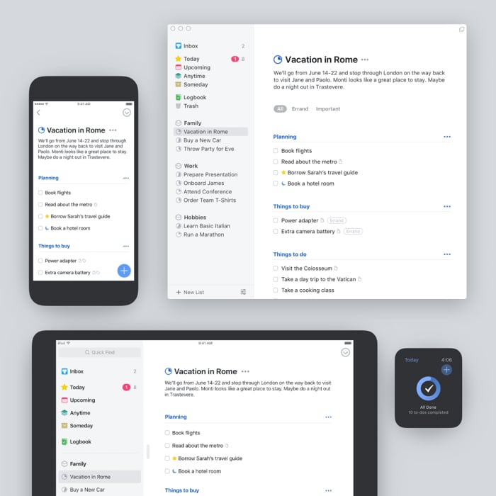 Things 3 review Is it the perfect task management app Things 3 to do app for iPhone iPad Mac and Apple Watch