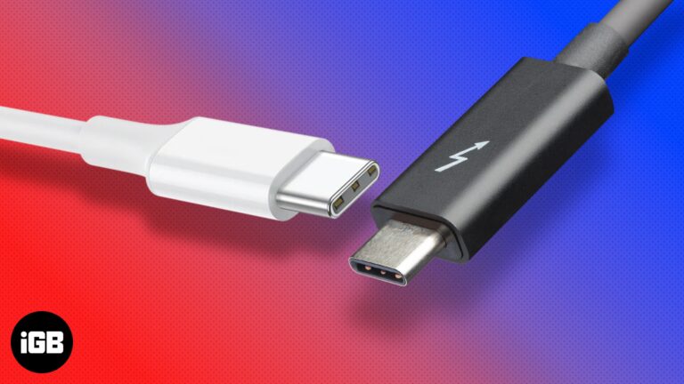 Thunderbolt vs usb c difference