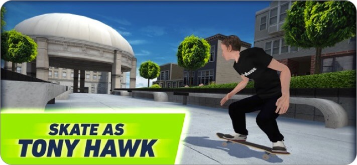 Tony Hawk Skate Jam iPhone Skateboard Game Screenshot