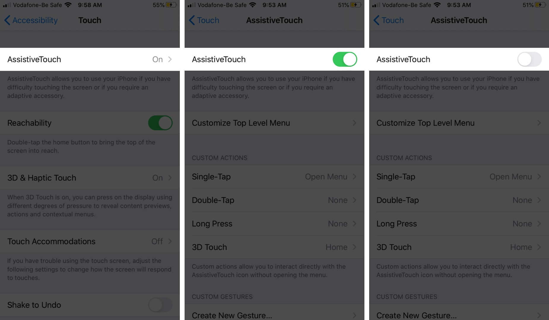 Turn Off AssistiveTouch on iPhone