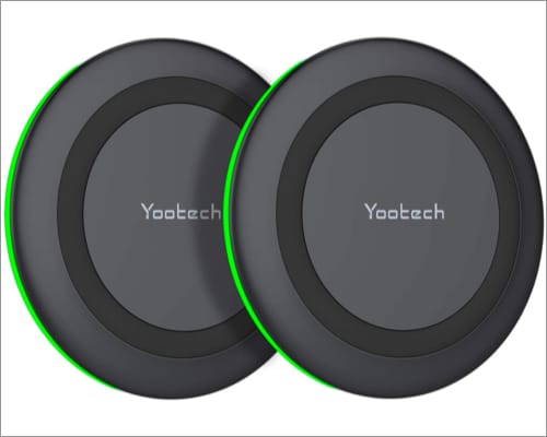Yootech 2 Pack Wireless Charger for iPhone