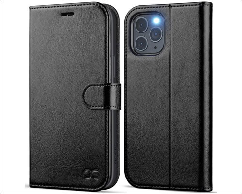 OCASE Magnetic Leather Case with Card Holer for iPhone 12 Pro Max
