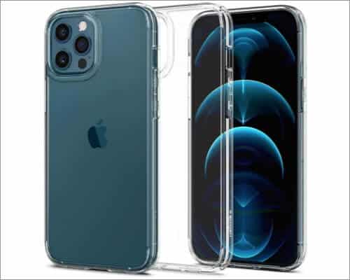 Spigen Ultra Hybrid Clear Bumper Cover for iPhone 12 Pro Max