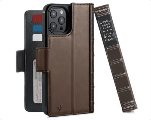 Twelve South BookBook Leather Case for iPhone 12 Pro Max