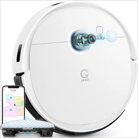 yeedi vac 2 pro robot vacuum for hardwood floors