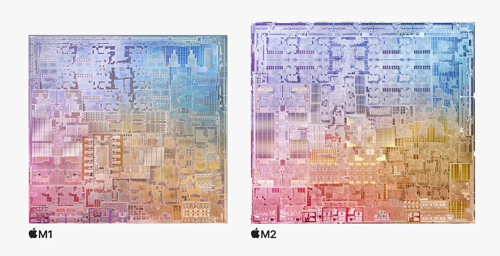 Apple M2 Chip 5nm build as M1
