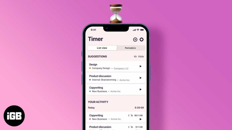 Best time tracker apps for iPhone and iPad
