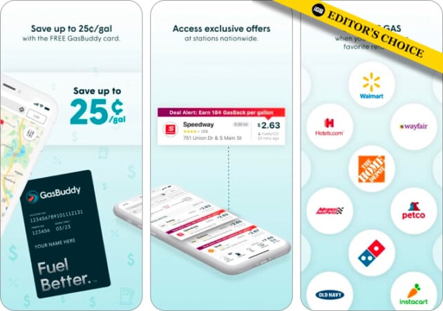 GasBuddy most popular gas price app for iPhone