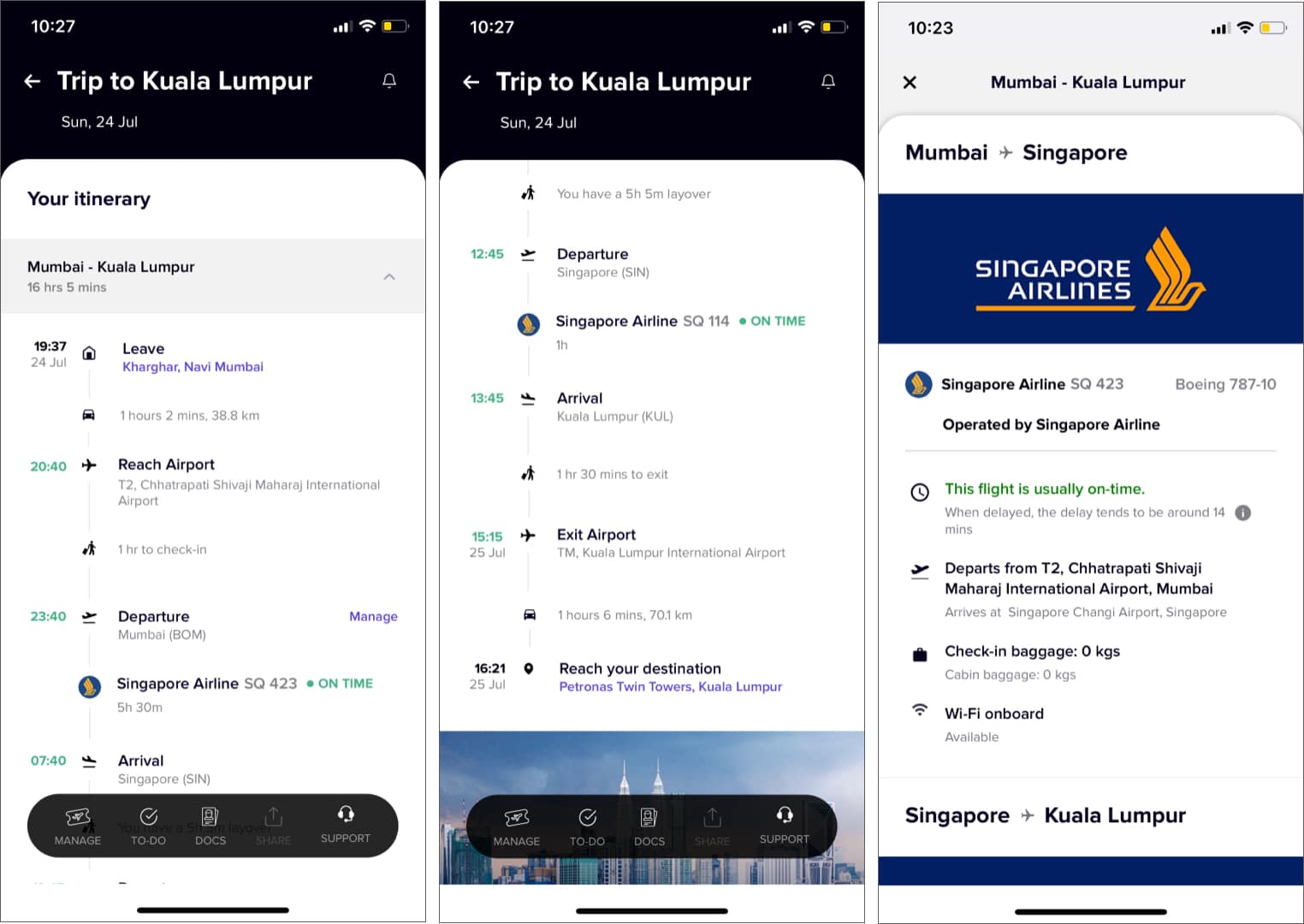 Get detailed door to door itinerary with blinctrip Get detailed door-to-door itinerary with Blinctrip