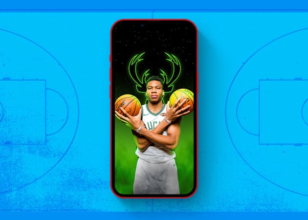 Giannis-Antetokounmpo basketball iPhone wallpaper