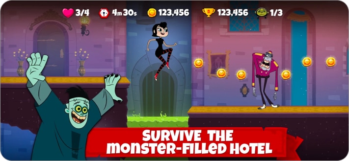 Hotel Transylvania Adventures game for iPhone and iPad