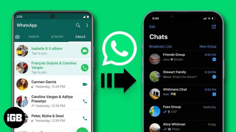 How to transfer WhatsApp data from Android to iPhone (2024)