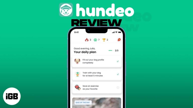 Hundeo dog training iOS app: Make your dog wiser and healthier