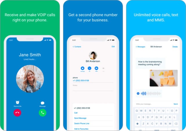 Line2 Second Phone Number app for iPhone