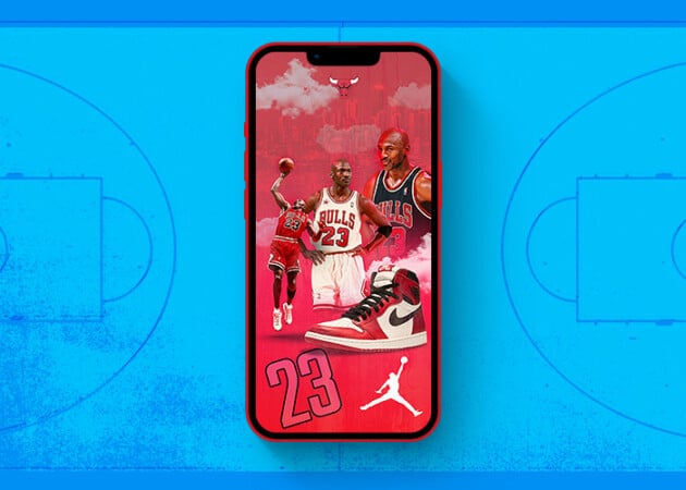 Michael Jordan Basketball iPhone wallpaper