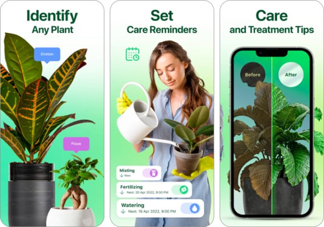 NatureID plant identification app for iPhone