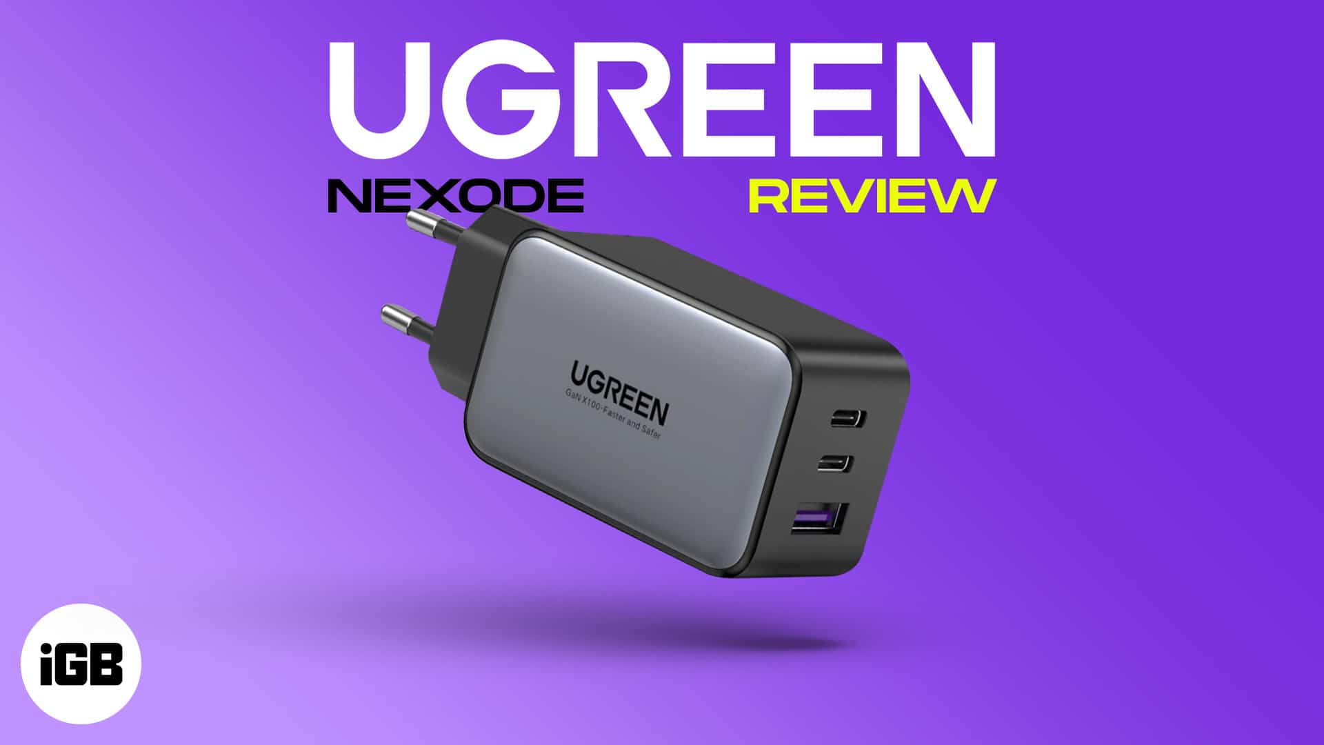 UGREEN 65W GaN Charger Review