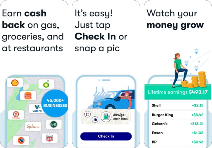 Upside best app for cash back on gas