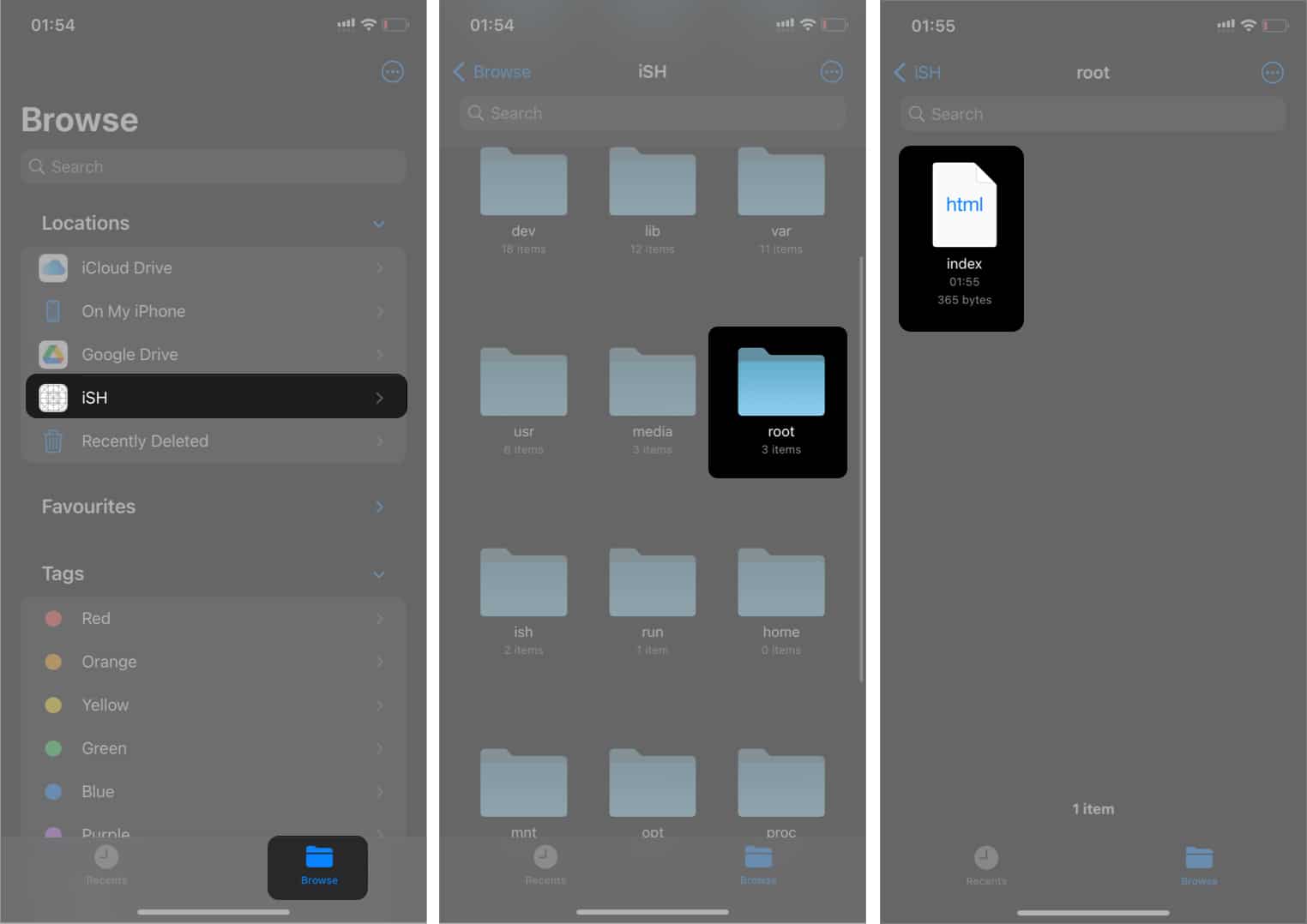 How to run a web server on iPhone  - 18