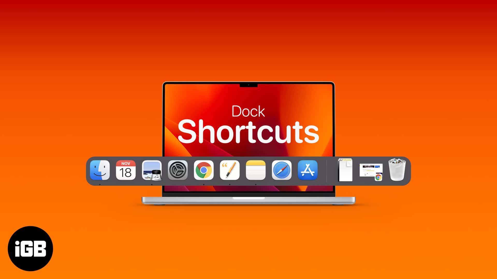 Navigate the Menu Bar, Dock, and More, Using Your Mac's Keyboard