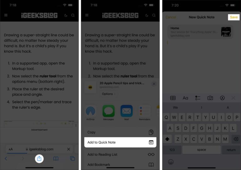 How to create and use Quick Notes in iOS 16 on iPhone iGeeksBlog