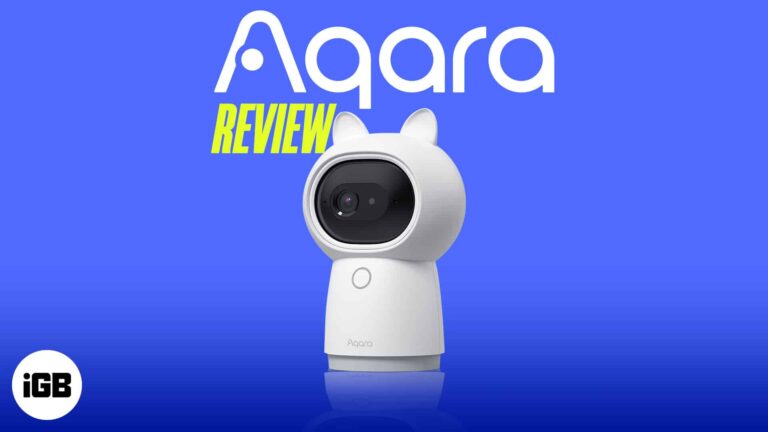 Protect home with Indoor security camera  – Aqara Camera Hub G3