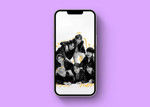 BTS wallpaper for iPhone Lock Screen
