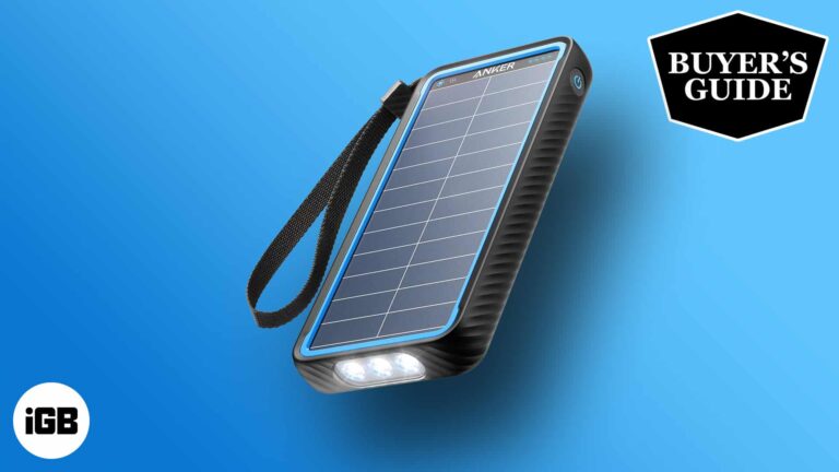 Best solar power banks for iPhone in 2024