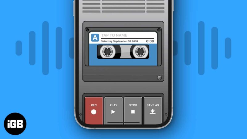 Best voice recorder apps for iPhone