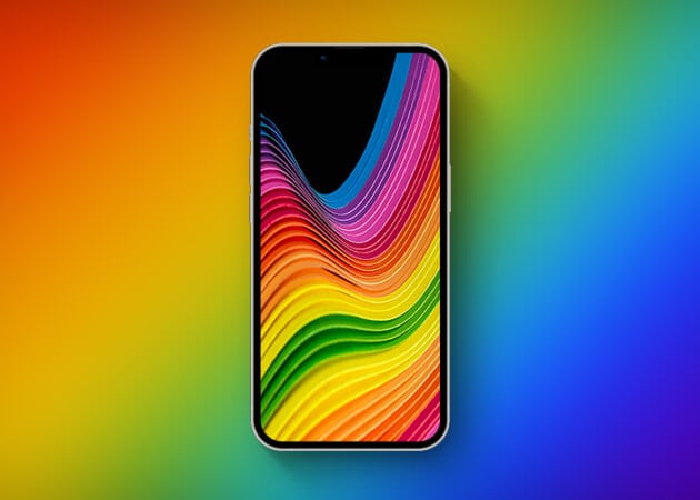 Colorful iPhone backgrounds