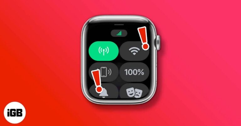 Fix Apple Watch Cellular Not Working