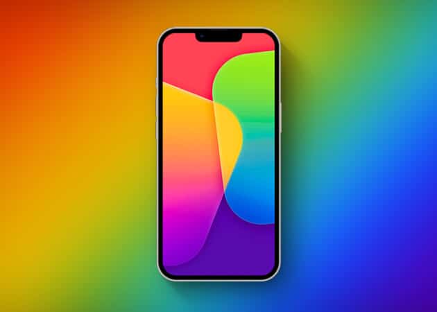 Fun colorful iPhone wallpaper