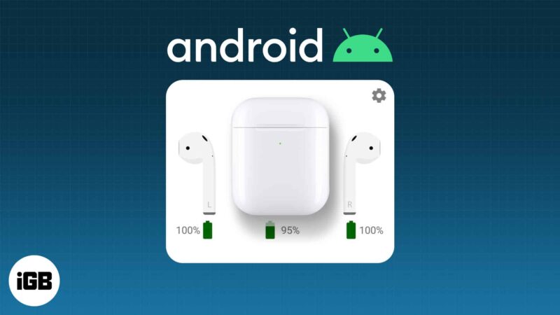 Az AirPods Pro Android-eszközzel való párosítását bemutató illusztráció