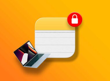 How to Lock Notes on Your Mac