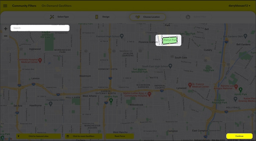 How to create a free snapchat filter 3