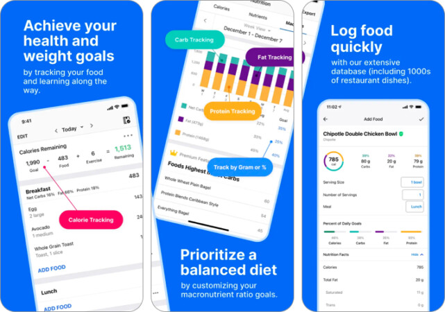 MyFitnessPal iPhone health app