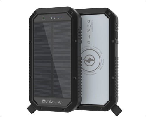 PunkCase Solar power bank 20000mAh for iPhone