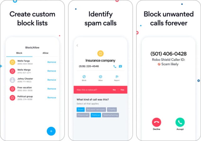 Robo Shield Spam Call Blocker app to Block Spam Calls on iPhone