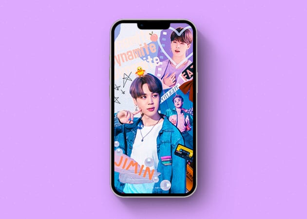 The Jimin wallpaper for iPhone