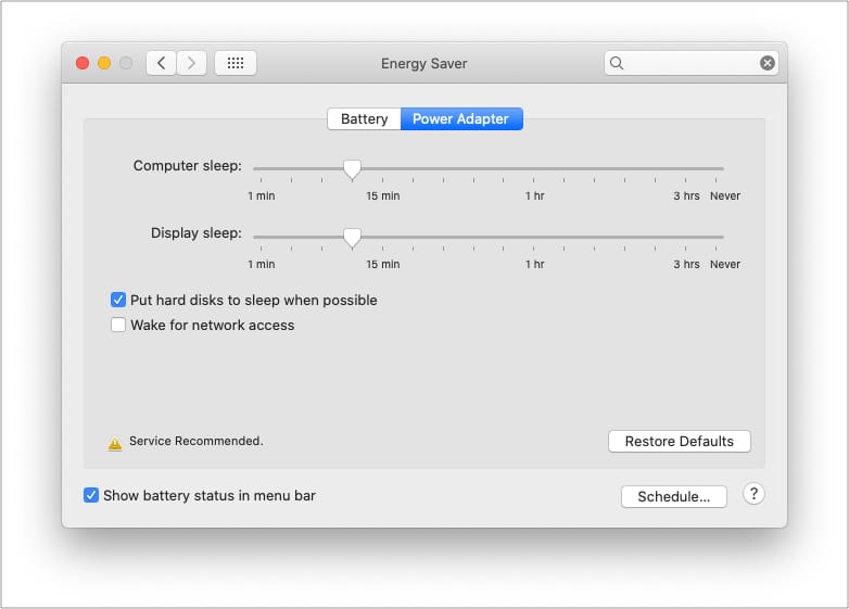 Adjust Computer Sleep and Display Sleep Accordingly