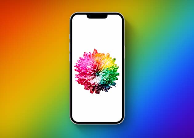 rainbow wallpaper iPhone aesthetic