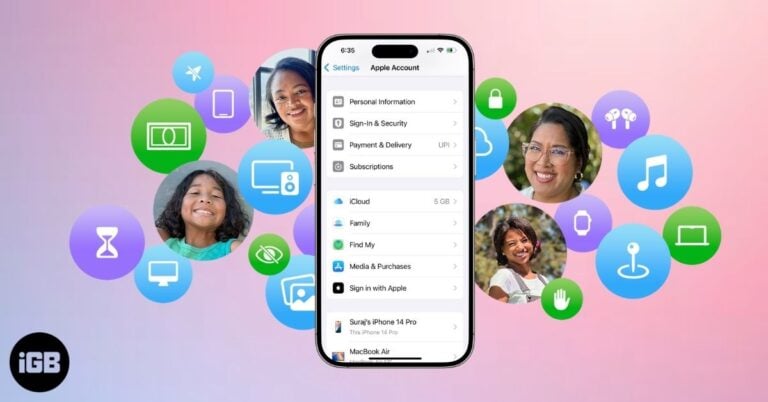 Apple family sharing