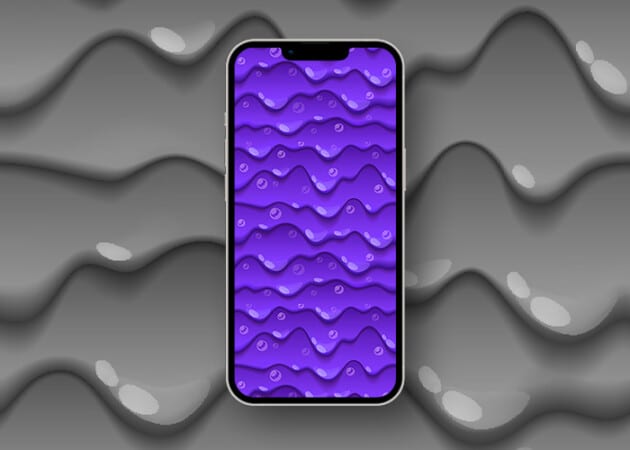 Drippy background for iPhone